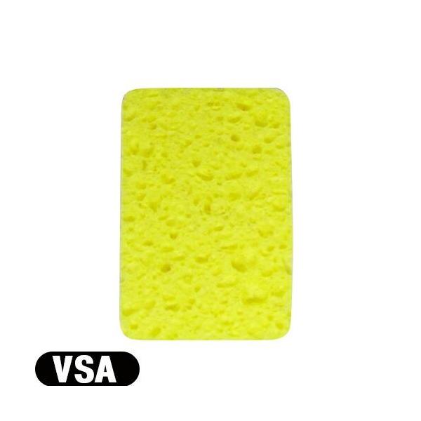 優れた吸水性と優しい肌触りの、植物性セルローススポンジを使用しています。