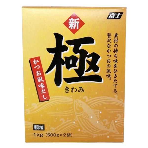 ■名称：風味調味料(かつお)■内容量：1kg(500g×2袋)■原材料：食塩(国内製造、韓国製造)、砂糖、風味原料(かつおぶし粉末、かつおぶしエキス)/調味料(アミノ酸等)、酸味料■保存方法：直射日光、高温多湿をさけ常温で保存■使用方法：み...