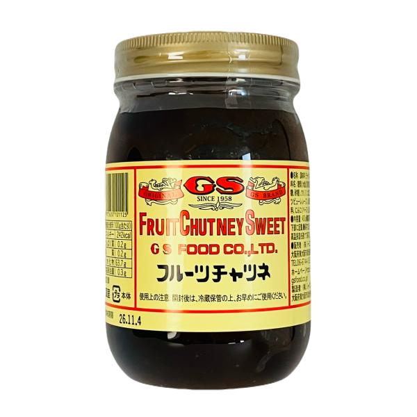 GS フルーツチャツネ 450g ペースト ソース カレー 調味料 ジーエスフード インド料理 業務用