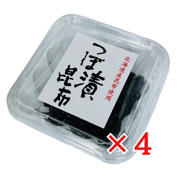 品名　つぼ漬昆布■名称：つくだ煮■原材料名：しょうゆ漬（塩押大根（国産）、ぶどう糖果糖液糖、醤油、その他）、昆布（北海道産）、醤油、砂糖、赤しそ、食塩、梅、寒天、唐辛子／甘味料（ソルビット、ステビア）、着色料（カラメル、黄4、黄5)、調味料...