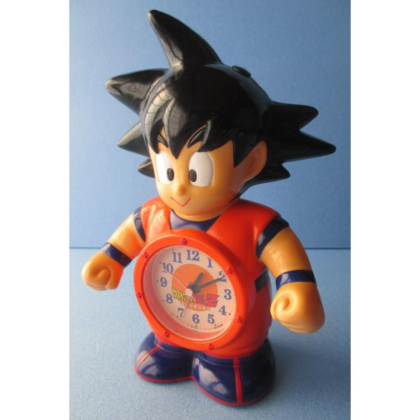 リズム時計工業 ドラゴンボールZ 悟空 おしゃべり目覚まし時計【中古品