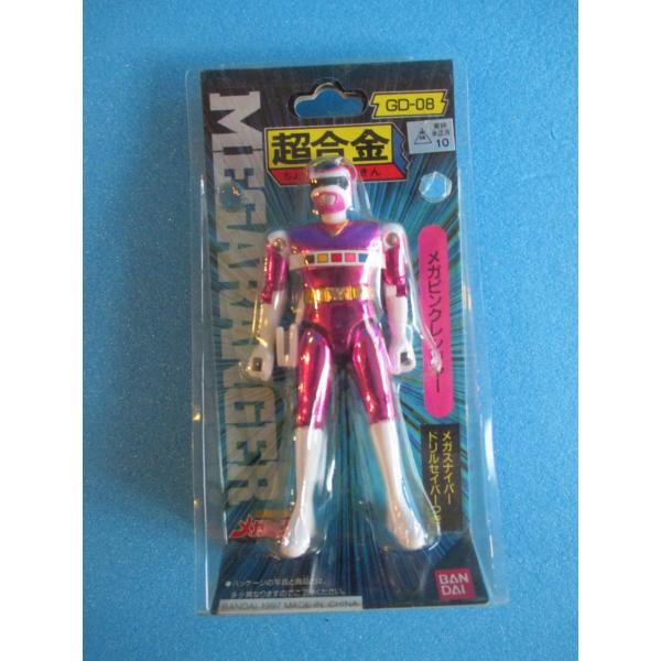 バンダイ 電磁戦隊メガレンジャー 超合金 メガピンクレンジャー【未