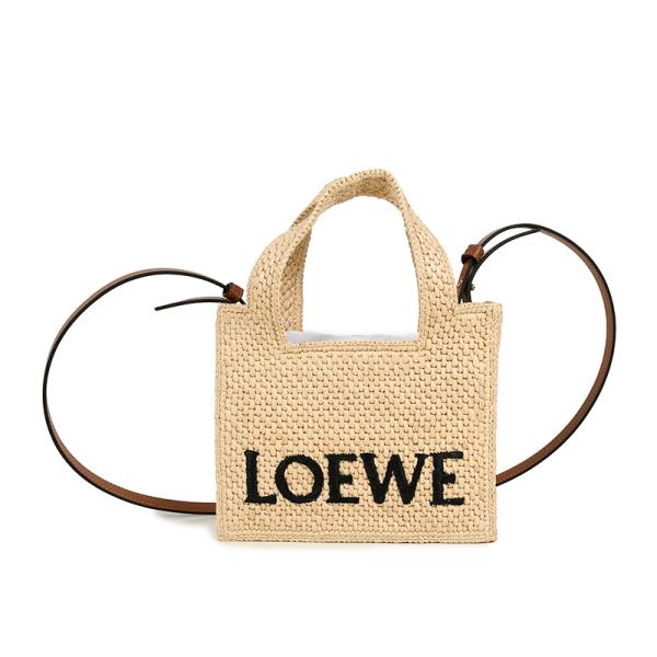 LOEWE ロエベフォント トートバッグ ミニ イタリア正規品 新品 A685V46X01 2123 かごバッグ ショルダーバッグ