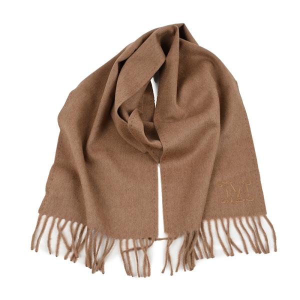 Max Mara エス マックスマーラ キャメルマフラー キャメルブラウン クララ WKCLARA 001 並行輸入品　イタリア正規品