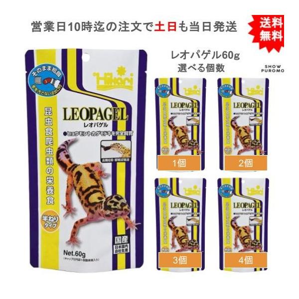 単品887円! レオパゲル 60g キョーリン 【選べる個数】 ポスト投函 レオパ 餌 えさ(コピー)
