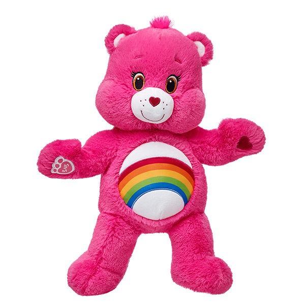 ケアベア チアベア Cheer Bear ぬいぐるみ ピンク レインボー 43cm 大 出生証明書付き アメリカ限定 17インチ 0006 D Heart D 通販 Yahoo ショッピング