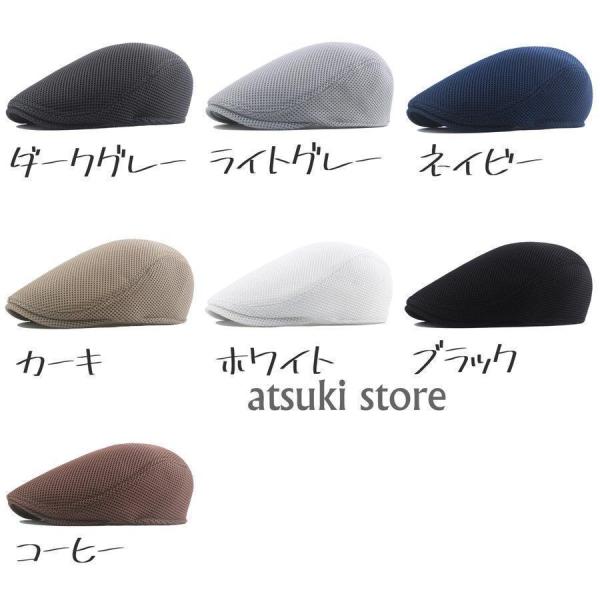 ハンチング帽子 メンズ 夏 ゴルフ帽子 男女兼用 夏用 帽子 メッシュハット エアメッシュ キャップ ハット 日よけ帽子 通気性 UVカット 調節可能
