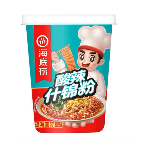 【海底撈 酸辣什錦粉 111g】からい粉 即席春雨スープ インスタントラーメン 速食米粉 沖泡粉絲 方便速食 米線 中華食材