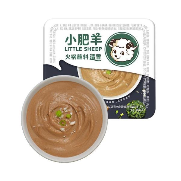 【小肥羊 火鍋沾料（清香味）140g】胡麻ダレ 鍋のタレ 火鍋料 中華火鍋定番のつけだれ しゃぶしゃぶ 付けタレ　　