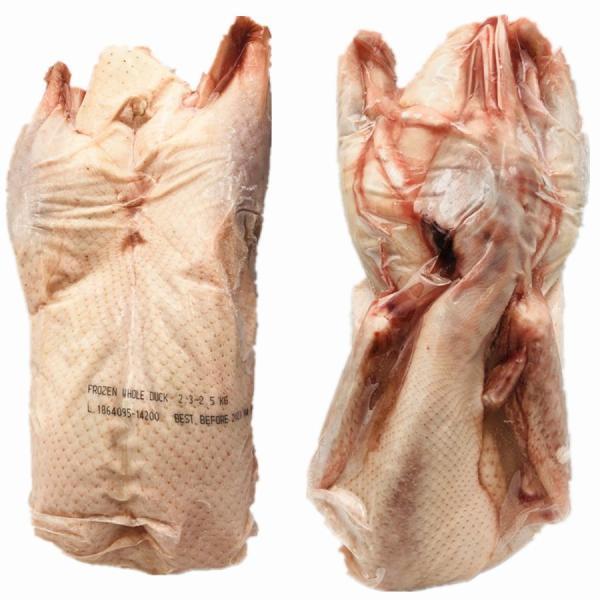 【冷凍 大笨鴨（頭・足付き）1.7kg~2.1kg/1羽】丸鴨 特選全鴨 鴨 鴨肉 鴨子 ガモ 中華食材（冷凍便のみの発送）