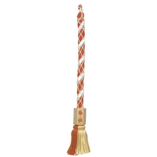 神社調度品 鈴緒 紅白 ３尺 Buyee Buyee Japanese Proxy Service Buy From Japan Bot Online