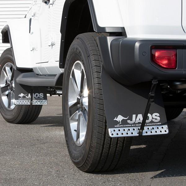 JAOS JEEPラングラー用車種別取付キット+マッドガード汎用品 JAOS（ジャオス） マッドガード車種別取付キット ラングラー JL