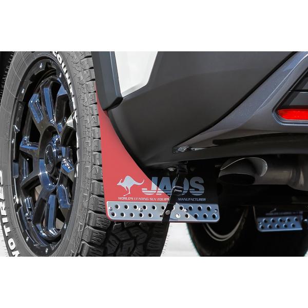 JAOS マッドガードIII リヤセット エクストレイル T33系 レッド