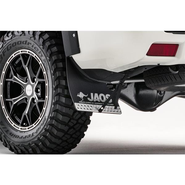 JAOS（ジャオス） マッドガードIII リヤセット ブラック プラド 150系