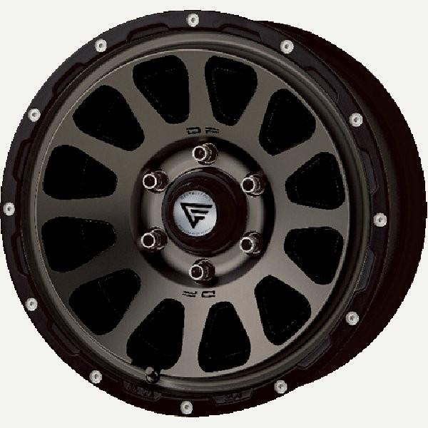 DELTA FORCE MONOBLOCK [17x8.0J+20 6-139.7] MAT SMOKE POLISH vhAnCbNX f^tH[X