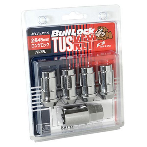 [ロック4個セット] [M14] BullLock TUSKEY ロングロックナット
