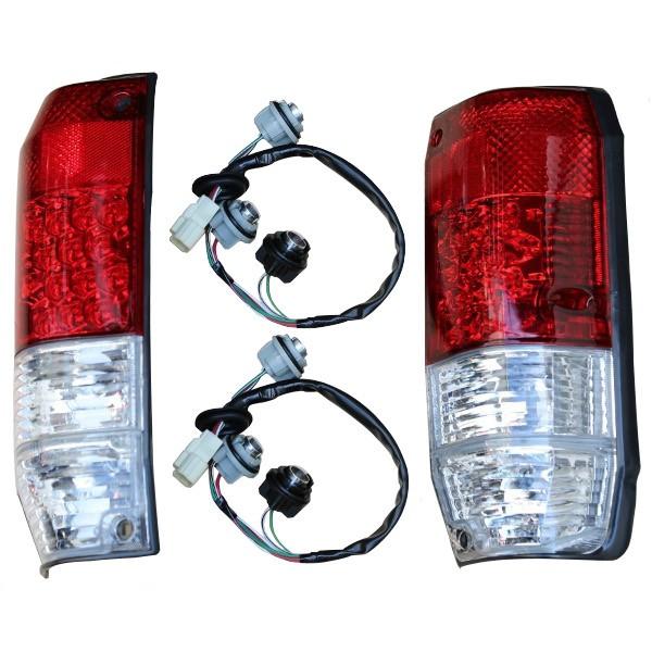 LEDレッドクリスタルテールランプ・ランクルGRJ76 : シューエイヤフー