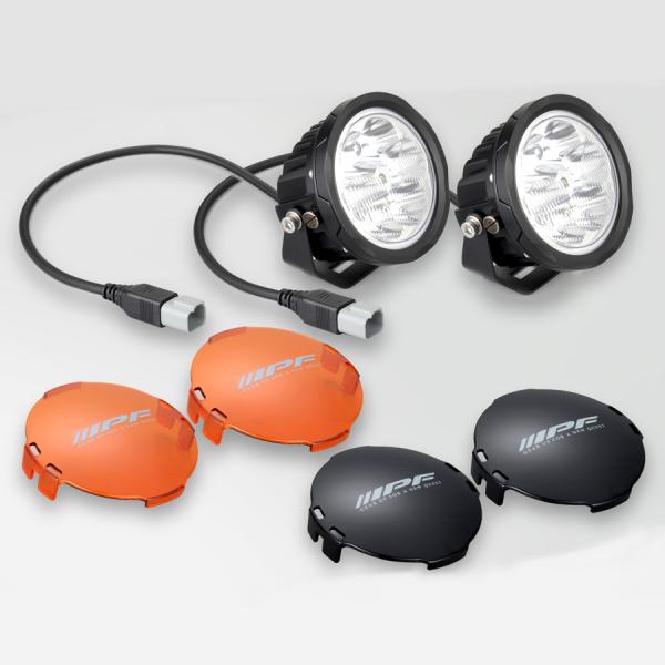 IPF IPF S-990 4インチ ラウンド DR-C ドライビングランプセット