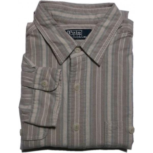 ポロ ラルフローレン 長袖 ワークシャツ ストライプ ブラウン メンズ Polo Ralph Lauren 159 Pr2 159 Shuffle Store 通販 Yahoo ショッピング