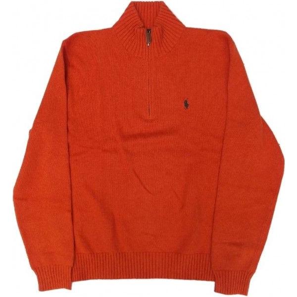 ポロ ラルフローレン ワンポイント コットン セーター ハーフジッパー オレンジ メンズ Polo Ralph Lauren 600 Pr2 600 Shuffle Store 通販 Yahoo ショッピング