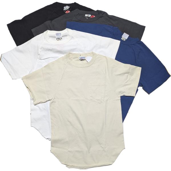 ワラワラスポーツ ショートスリーブ ベースボールT ウィズポケット メンズ  Tシャツ 日本製 WALLA WALLA SPORT S/S BASEBALL TEE W/POCKET 015