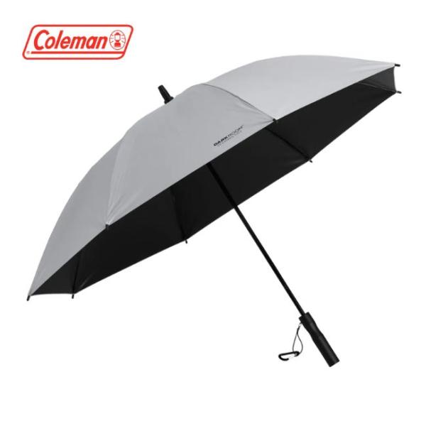 2026年新商品!!コールマン［Coleman］スポーツパラソル 65DR（アイスグレー）　晴雨兼用傘