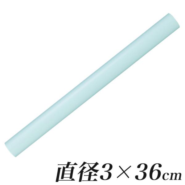 プラスチック製で表面に細かいスジをほどこすことにより、粘土が付着しないように工夫してあります。【 サイズ（約） 】 直径3×長さ36cm【 材質 】 PP【 発売元 】 パジコ 303623粘土を薄くのばす際に使います。中は空洞で軽く、表面...