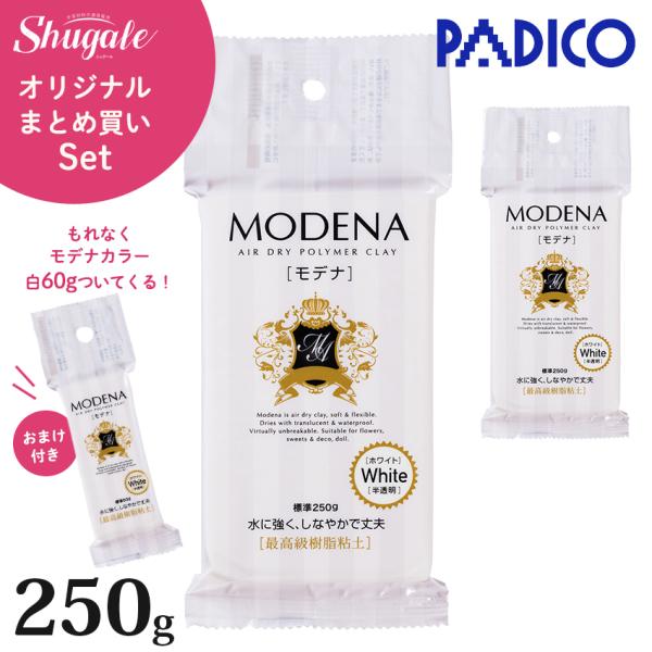 PADICO 【まとめ売り】パジコ 樹脂粘土 モデナ 250g 2個セット