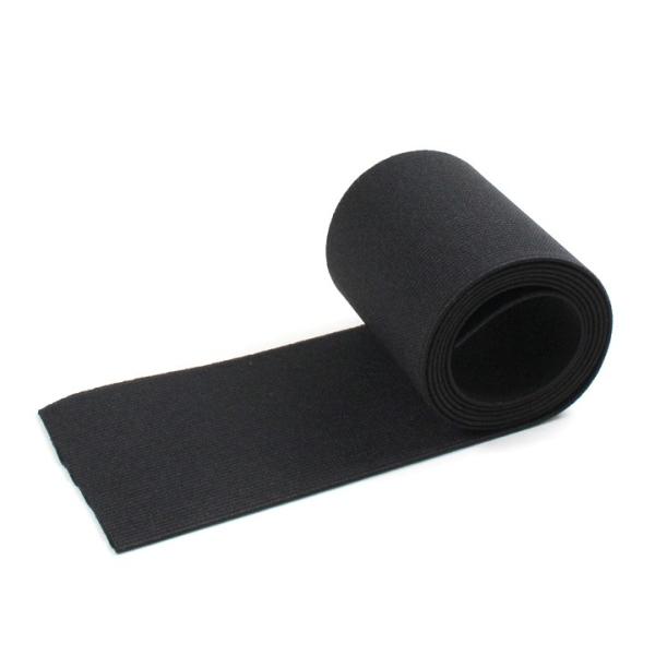 【 布幅（約） 】 70mm【 素材 】 ポリエステル87％・ポリウレタン13％【 数量設定 】 50cm単位の切売り　（ご購入例： 数量 2 = 1.0m）ドライクリーニング対応のポリウレタン弾性糸を使用した織ゴムです。表使いもインゴムと...