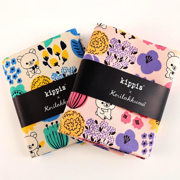 kippis×コリラックマ ハート 50cm カットクロス | 生地 布 布地 はぎれ  