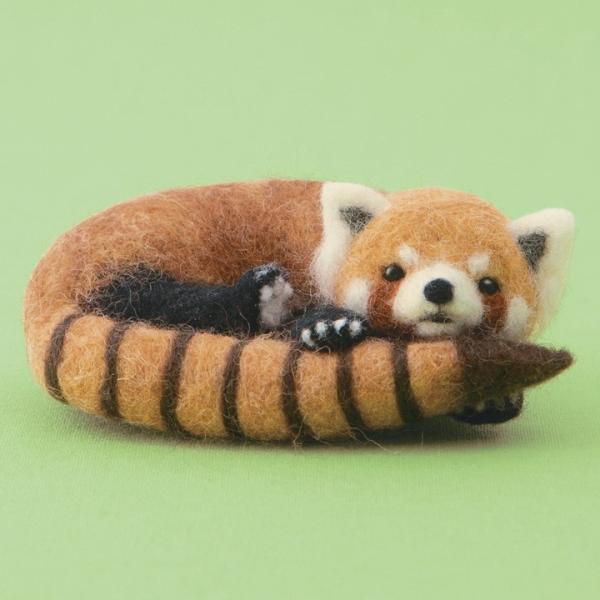 ハマナカ フェルト羊毛 キット レッサーパンダ 441 543 さくだゆうこ