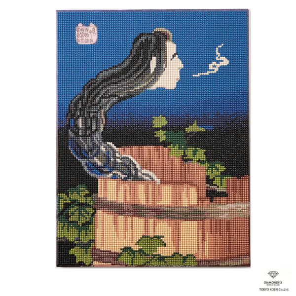 ダイヤモンドフィックス完成品 ダイヤモンドフィックス キット 浮世絵 さらやしき 30×40cm 10