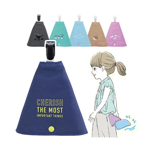 ■サイズ…約H11.5×W12×D1.9cm■材質…ポリエステル、PP、POM、PVC■重量…20g腰用クリップとコイルチェーン付きハンカチを収納できるホックボタン付き内側は通気性の良いメッシュ生地お名前欄付きサッと拭ける＆乾いて清潔！腰用...