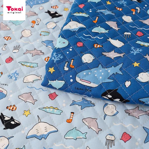 ■布幅（約）…106cm■素材…表裏：綿100％、中綿：ポリエステル100％　■数量設定…50cm単位の切売り　（ご購入例： 数量 2 = 1m）■ブランド…トーカイグループオリジナル●生地の厚さ … 厚地●透け感 … なし●生地の特徴 …...