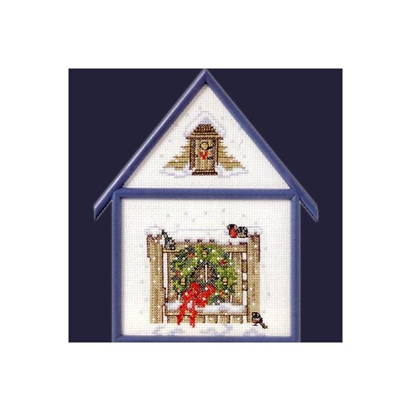 hJ ALbg O.O.E. wreath with Christmas doorNX}Xbf}[Nbv[gb