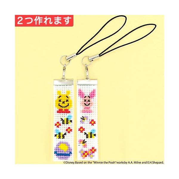 刺繍 キット オリムパス ディズニー ストラップ プー ピグレット 手芸材料の通販シュゲールyahoo 店 通販 Yahoo ショッピング