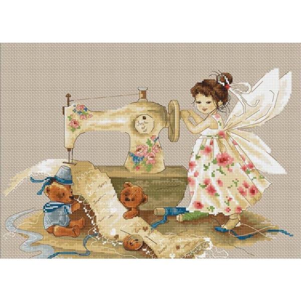 hJ ALbg Luca-Si[JXj Needlework Fairy ~hJ