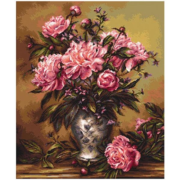 hJ ALbg Luca-Si[JXj Vase of Peonies ~hJ