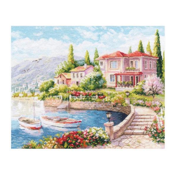 hJ ALbg ALISAiATj Flowers and birds Morning on the Coast