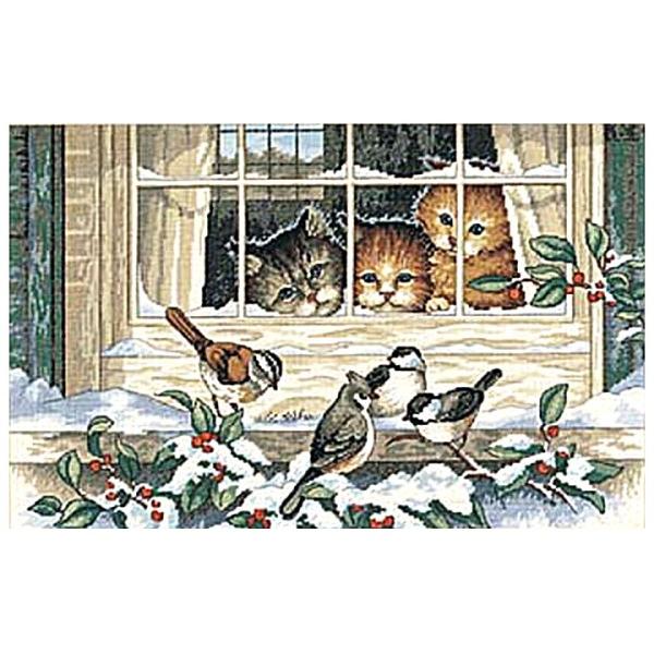 �h�J �A���L�b�g Dimensions �N���X�X�e�b�`�L�b�g Three Bird Watchers