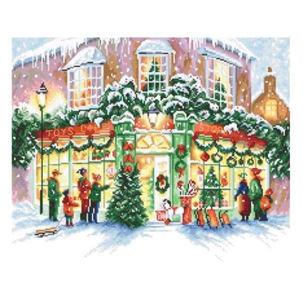 英国はロンドンのブランドレティスティッチのクロスステッチキットです。※単品で1個までメール便可能です。【 サイズ(約) 】34×28cm（完成サイズ）30.5×22×厚さ2cm （パッケージサイズ）フック含まず【 セット内容 】 刺しゅう布...