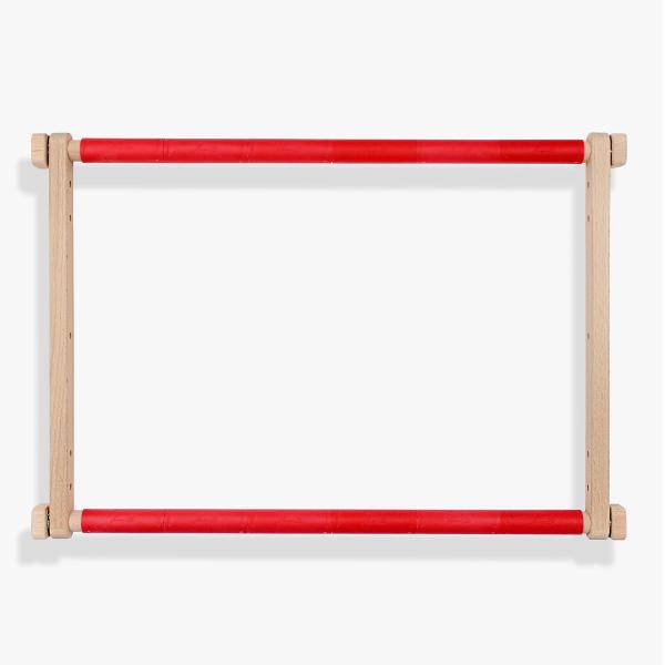 Luca-S Square embroidery frame with clips 35×48cm | �ؐ� �X�N�G�A�t���[�� �h�J�t���[�� �n���Y�t���[ ���b�v�X�^���h �N���X�X�e�b�` �X�e�b�`���O