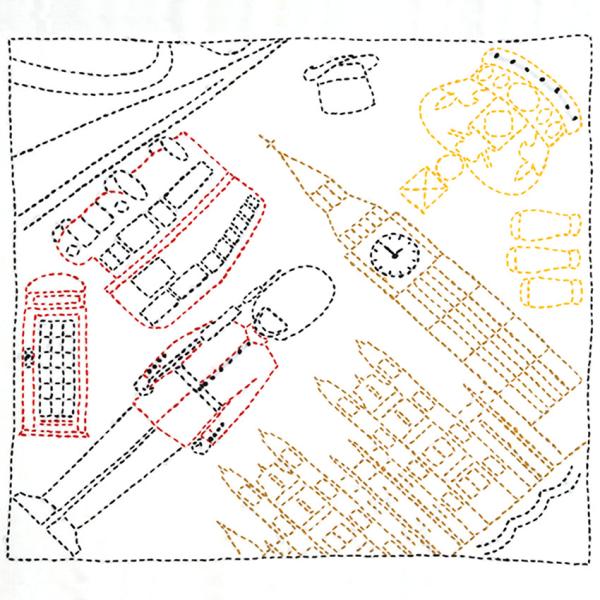 hqLbg Ԃӂ SASHIKO WORLD England 2KăoXɏ KSW-027 | D̉ԂӂLbg hq [h COh CMX hJLbg