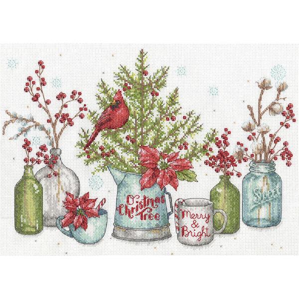 �A���h�J�L�b�g Dimensions 70-08994 Birds and Berrie ���ƃx���[�b �N���X�}�X �h���イ�L�b�g �N���X�X�e�b�`