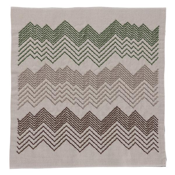 ■サイズ（約）…16×10.4×1cm（パッケージサイズ）33×33cm（完成サイズ）■セット内容…刺し子もめん、刺し子糸、刺し子針、作り方説明書■準備するもの…縫い糸、縫い針、はさみ、アイロン、定規■制作時間…15時間以上■難易度…初〜中...