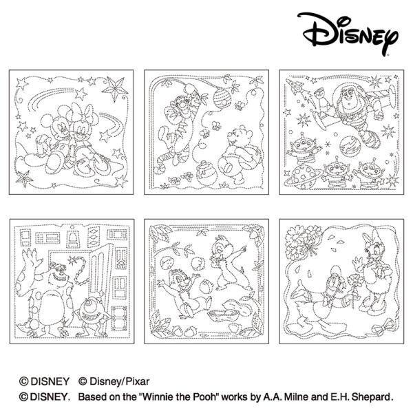 お好みの配色で自由にお楽しみいただける布パック。仲良しなキャラクターの世界を色数豊富なオリムパス刺し子糸と合わせてお楽しみください！Design by 彩葉（いろは）■サイズ（約）…16×10.4×1cm（パッケージサイズ）34×34cm（...