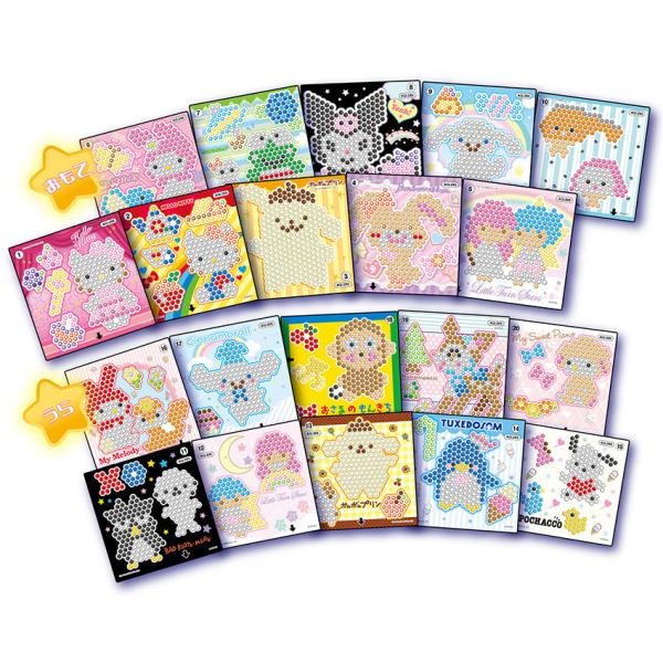 ■パッケージサイズ(約)…幅140×奥行20×高さ(ヘッダー込)180mm■素材…紙■セット内容…イラストシート(両面印刷)×10■メーカー…エポック社■対象年齢…6歳以上■原産国…中国お水でくっつくアクアビーズを使って、いろんな作品をつく...