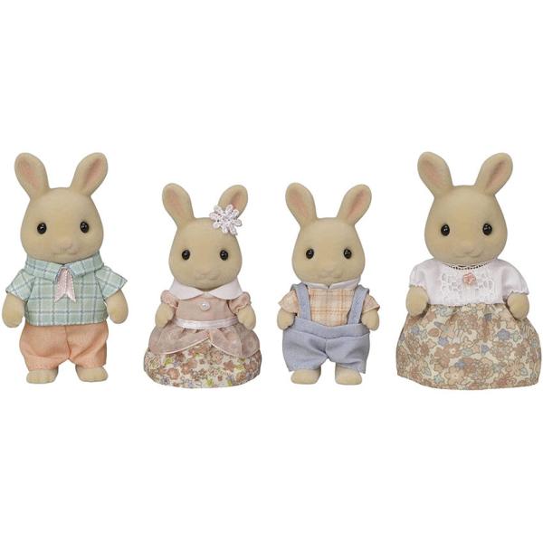 Sylvanian Families ウサギのぬいぐるみ　みるくうさぎ　L みるくウサギファミリー | シルバニアファミリー