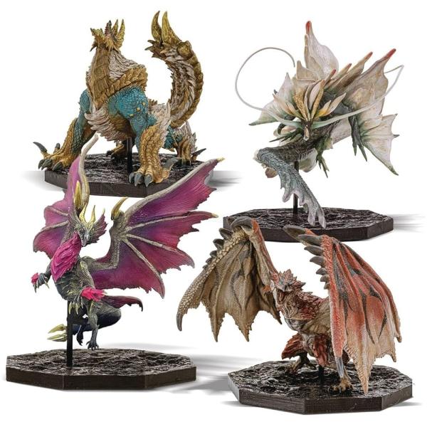 カプコン モンスターハンター FIGURE BUILDER CUBE MONSTER HUNTER 4体