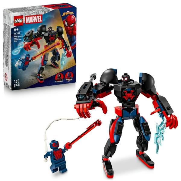 レゴ(LEGO) マーベル マイルズ・モラレスのメカスーツとスパイダーマン2099の戦い 76337 おもちゃ 男の子 女の子